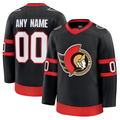 Odoa Custom O.Senators Black Home Premium Jerseys