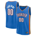Odoa Custom OC.Thunder Blue Fast Break Stitched Jerseys - Icon Edition