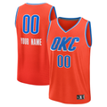 Odoa Custom OC.Thunder Orange Swingman Stitched Jerseys - Icon Edition