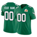 Odoa Custom P.Eagles Green Kelly Alternate Vapor F.U.S.E. Super Bowl LIX Home Game Any Name & Numbers Stitched Jerseys