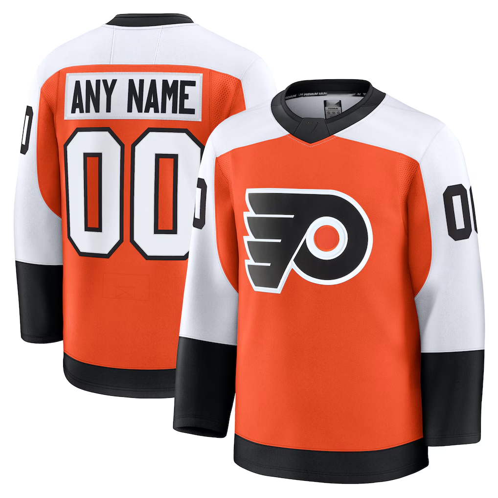 Odoa Custom P.Flyers Orange Home Premium Jerseys