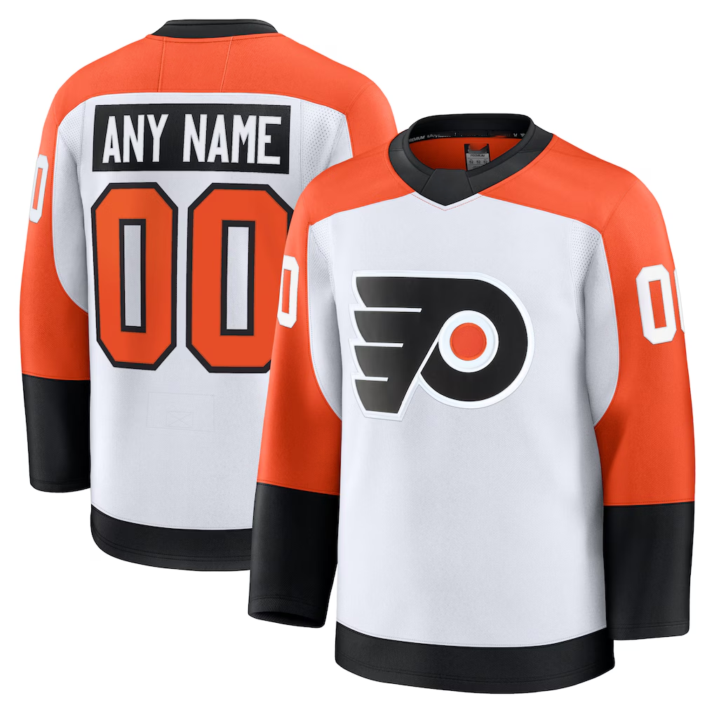 Odoa Custom P.Flyers White Away Premium Jerseys
