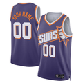 Odoa Custom P.Suns Purple Swingman Stitched Jerseys - Icon Edition
