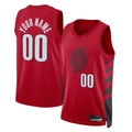Odoa Custom PT.Blazers Red 202223 Swingman Stitched Jerseys - Statement Edition