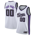 Odoa Custom S.Kings White Swingman Stitched Jerseys - Association Edition