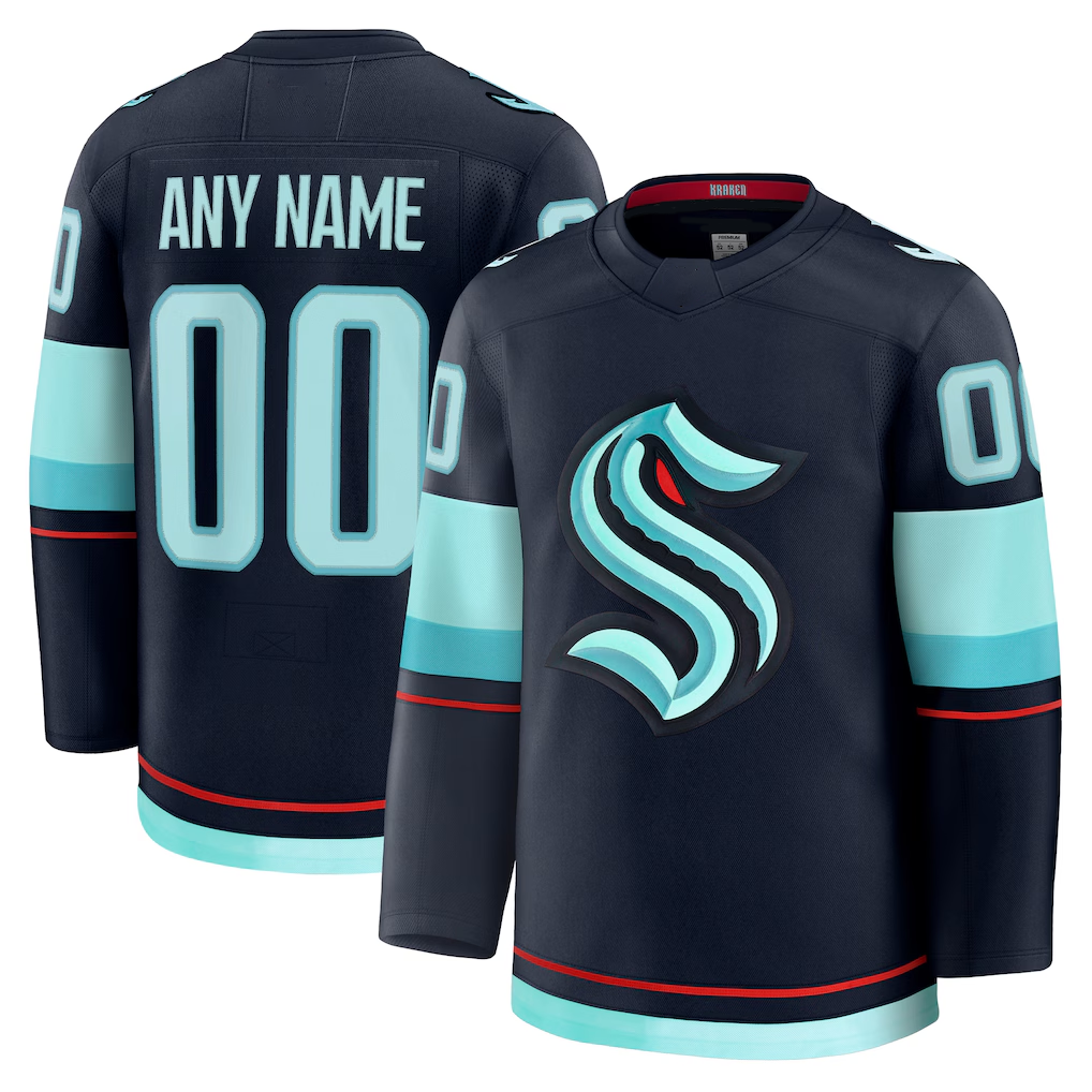 Odoa Custom S.Kraken Deep Sea Blue Home Premium Jerseys