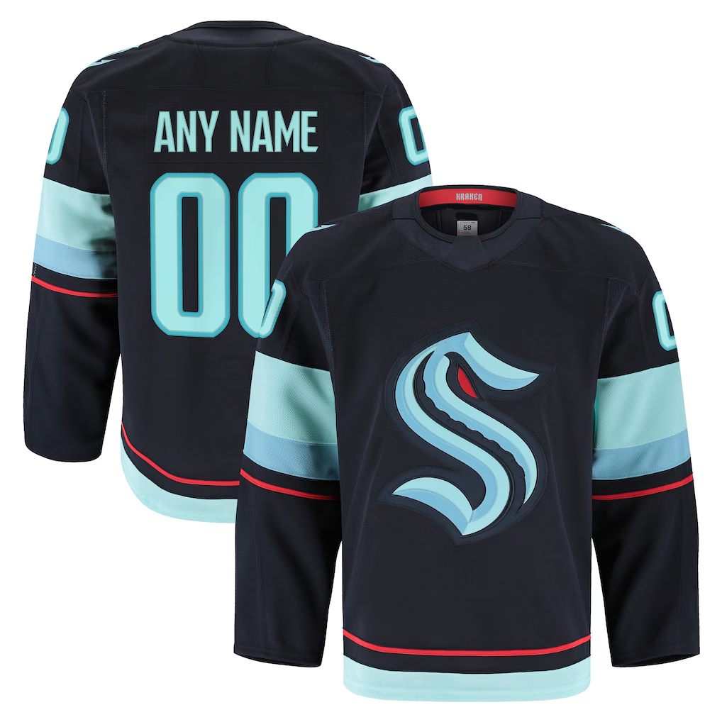 Odoa Custom S.Kraken Deep Sea Blue Home Premium Jerseys