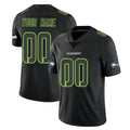 Odoa Custom S.Seahawks Black Impact Limited Home Game Any Name & Numbers Stitched Jerseys
