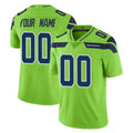 Odoa Custom S.Seahawks Green Limited Color Rush Home Game Any Name & Numbers Stitched Jerseys