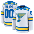 Odoa Custom SL.Blues White Away Premium Jerseys