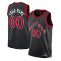 Odoa Custom T.Raptors Black 202223 Swingman Jerseys - Statement Edition