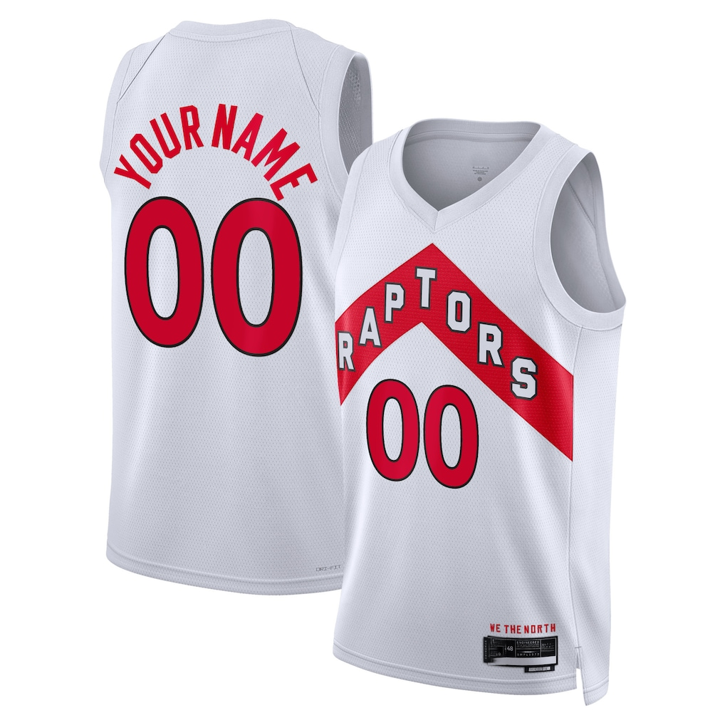 Odoa Custom T.Raptors White Swingman Jerseys - Association Edition