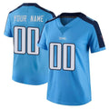 Odoa Custom T.Titans Light Blue Limited Color Rush Home Game Any Name & Numbers Stitched Jerseys