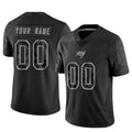Odoa Custom TB.Buccaneers Black RFLCTV Limited Stitched Jerseys