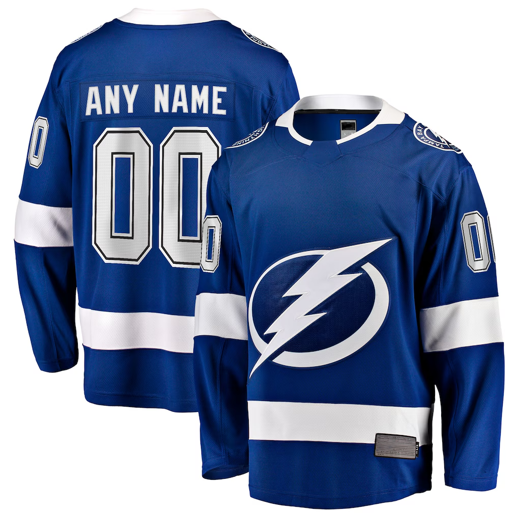 Odoa Custom TB.Lightning Blue Home Breakaway Jerseys
