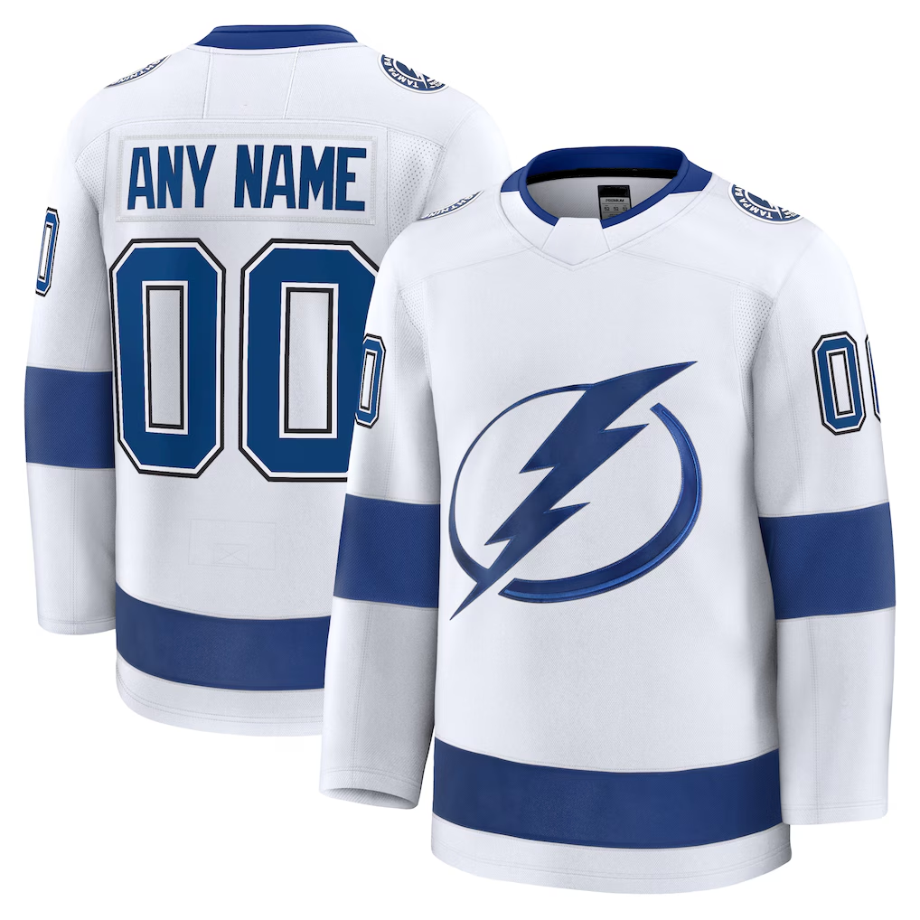 Odoa Custom TB.Lightning White Away Premium Jerseys