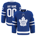 Odoa Custom TM.Leafs Blue Home Authentic Pro Jerseys