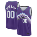 Odoa Custom U.Jazz Purple Fast Break Replica Custom Stitched Jerseys - Icon Edition
