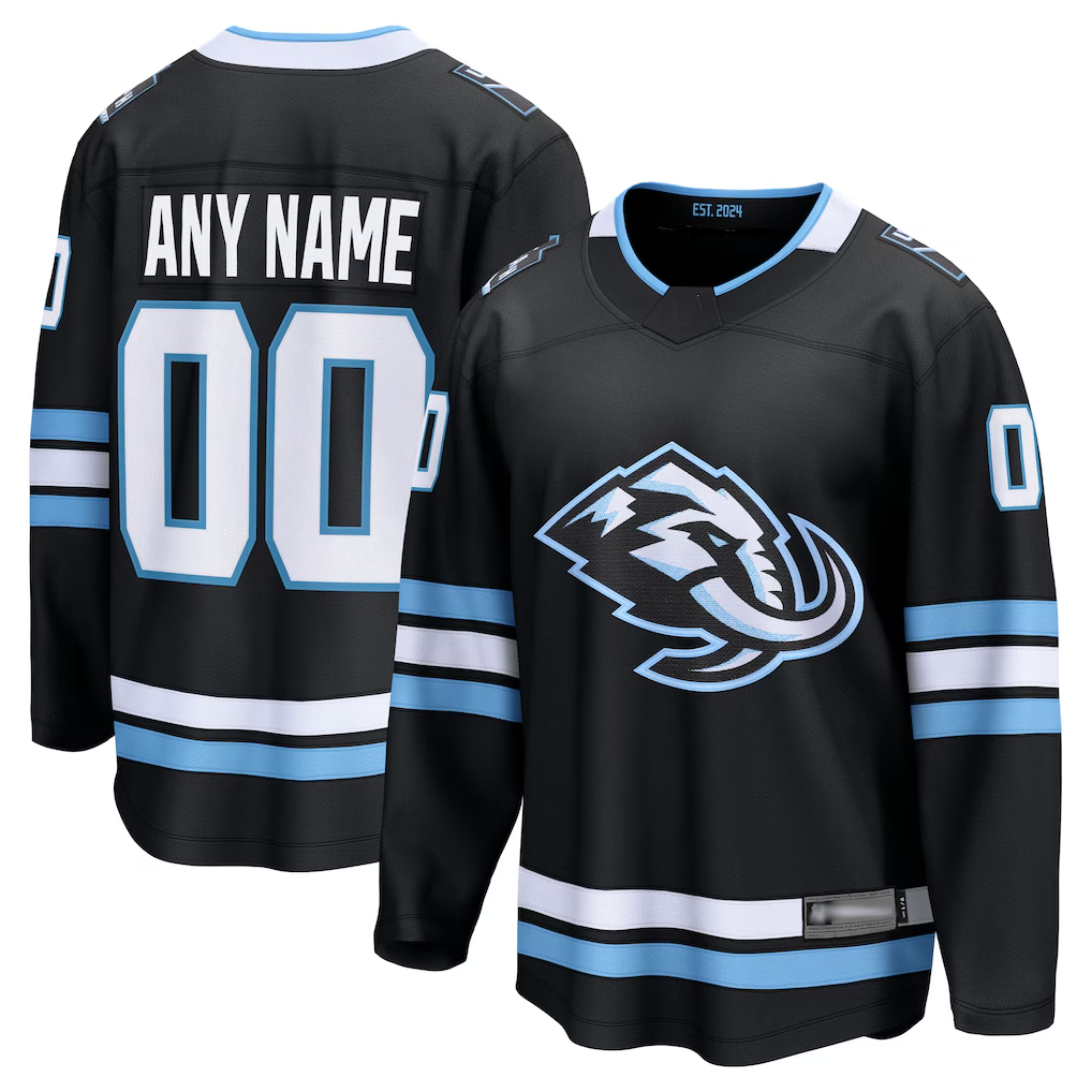 Odoa Custom U.Mammoth Black Home Breakaway Jerseys