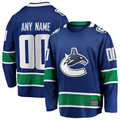 Odoa Custom V.Canucks Blue Home Team Breakaway Jerseys