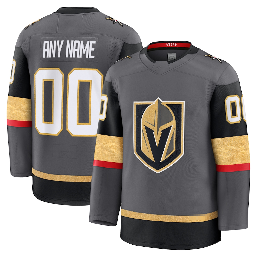 Odoa Custom VG.Knights Gray Alternate Premium Jerseys