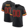 Odoa Custom W.Commanders Black Limited Home Game Any Name & Numbers Stitched Jerseys