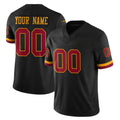 Odoa Custom W.Commanders Black Limited Vapor Home Game Any Name & Numbers Stitched Jerseys