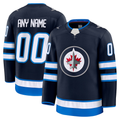 Odoa Custom W.Jets Navy Home Premium Jerseys