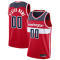 Odoa Custom W.Wizards Red 202021 Swingman Jerseys - Icon Edition