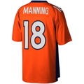 Odoa D.Broncos #18 Peyton Manning Mitchell & Ness Orange Big & Tall 2015 Retired Player Replica Stitched Puhic Jersey