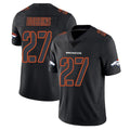 Odoa D.Broncos #27 J.K. Dobbins Player Black Impact Limited Game Stitched Jerseys