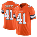 Odoa D.Broncos #41 Drew Sanders Player Orange Vapor Untouchable Limited Home Game Stitched Jerseys