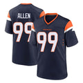 Odoa D.Broncos #99 Zach Allen Player Navy Home Game Stitched Jerseys