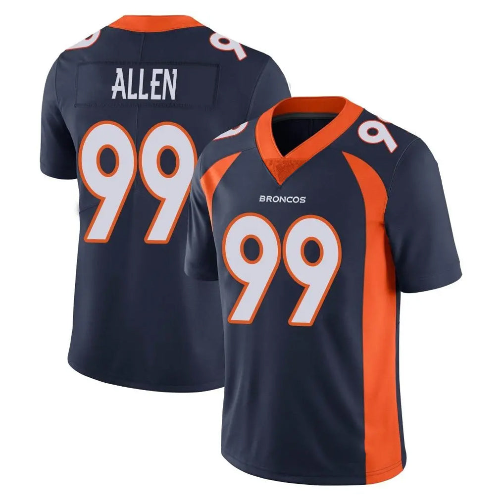 Odoa D.Broncos #99 Zach Allen Player Navy Vapor Untouchable Limited Game Stitched Jerseys