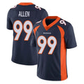 Odoa D.Broncos #99 Zach Allen Player Navy Vapor Untouchable Limited Game Stitched Jerseys