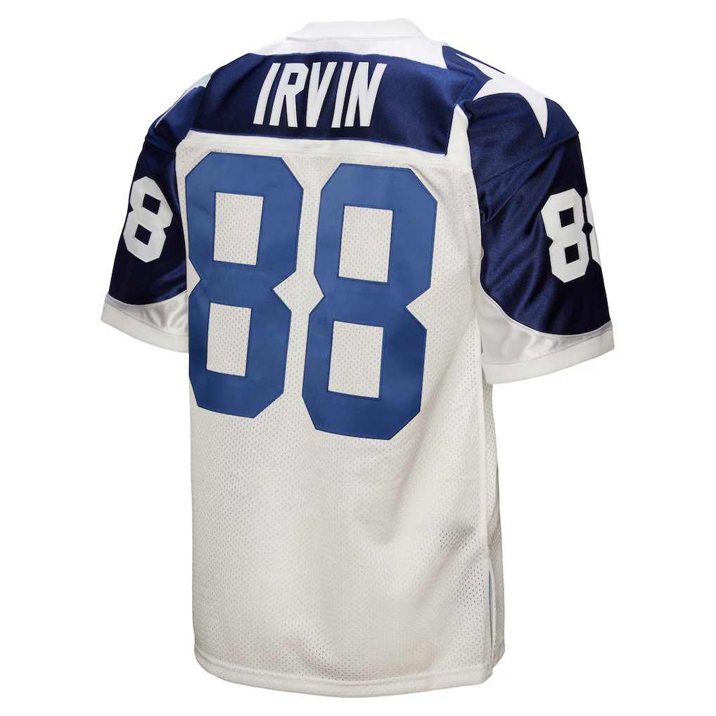 Odoa D.Cowboys 1994 #88 Michael Irvin Mitchell & Ness White Authentic Throwback Retired Player Jersey