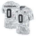 Odoa D.Cowboys #0 DeMarvion Overshown Player Arctic Camo Salute to Service Limited Home Game Stitched Jerseys