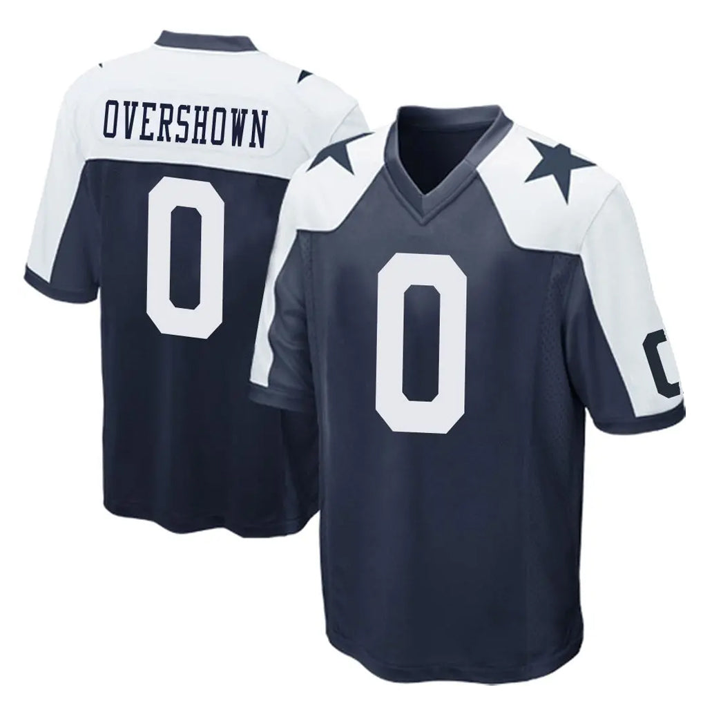 Odoa D.Cowboys #0 DeMarvion Overshown Player Navy-White Alternate Home Game Stitched Jerseys