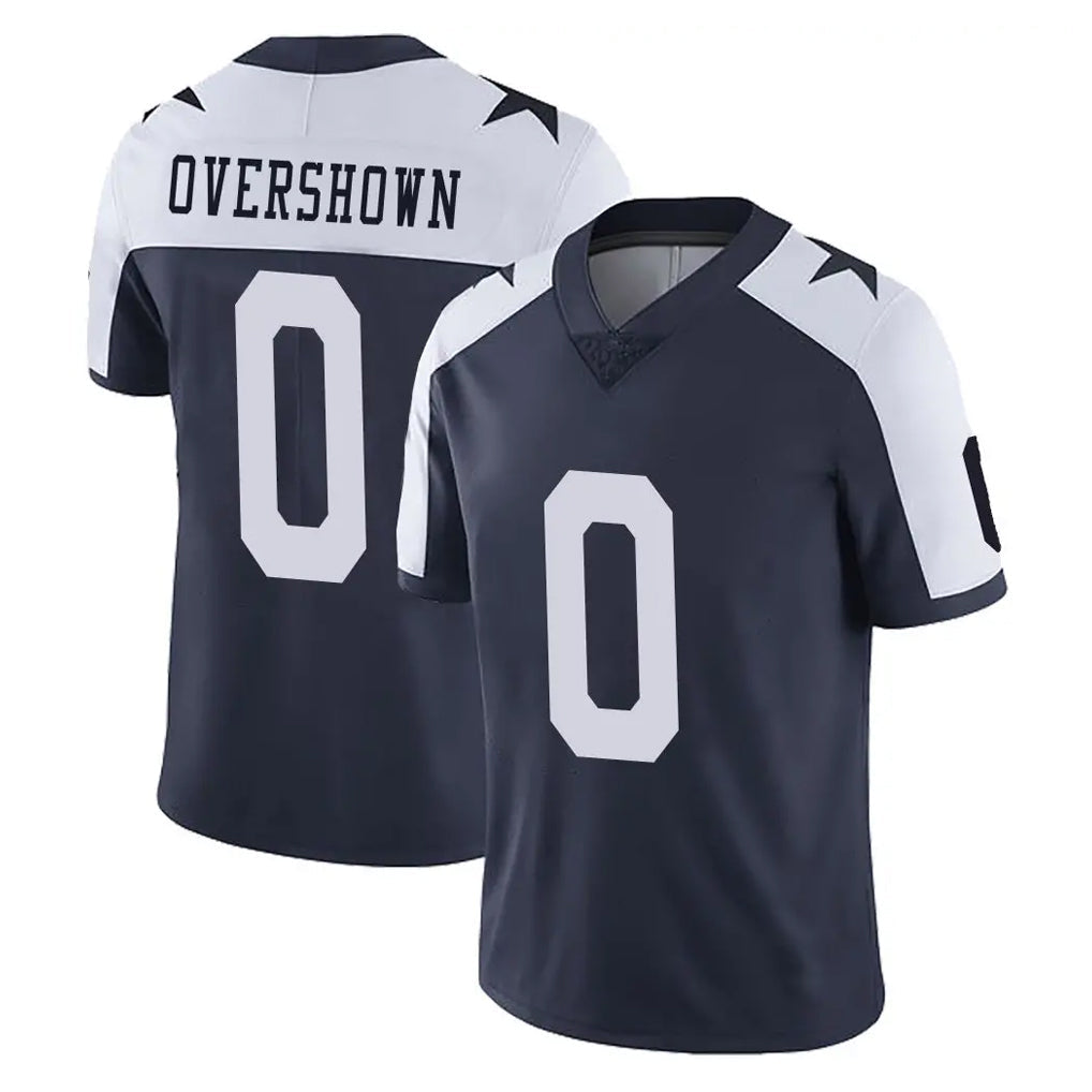 Odoa D.Cowboys #0 DeMarvion Overshown Player Navy-White Limited Alternate Vapor Untouchable Home Game Stitched Jerseys