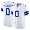 Odoa D.Cowboys #0 DeMarvion Overshown Player White Limited Vapor F.U.S.E. Home Game Stitched Jerseys