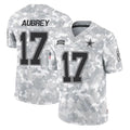 Odoa D.Cowboys #17 Brandon Aubrey Player Arctic Camo Salute to Service Limited Home Game Stitched Jerseys