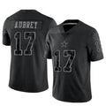 Odoa D.Cowboys #17 Brandon Aubrey Player Black REFLECTIVE Limited Stitched Jerseys