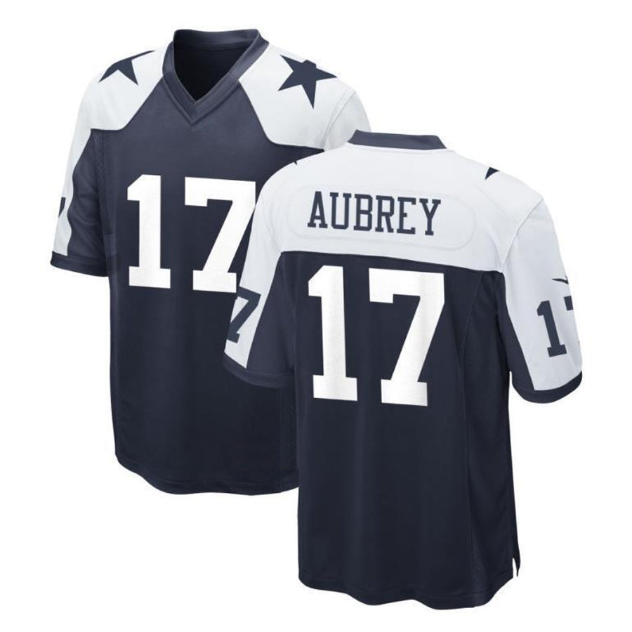 Odoa D.Cowboys #17 Brandon Aubrey Player Navy Alternate Game Stitched Jerseys