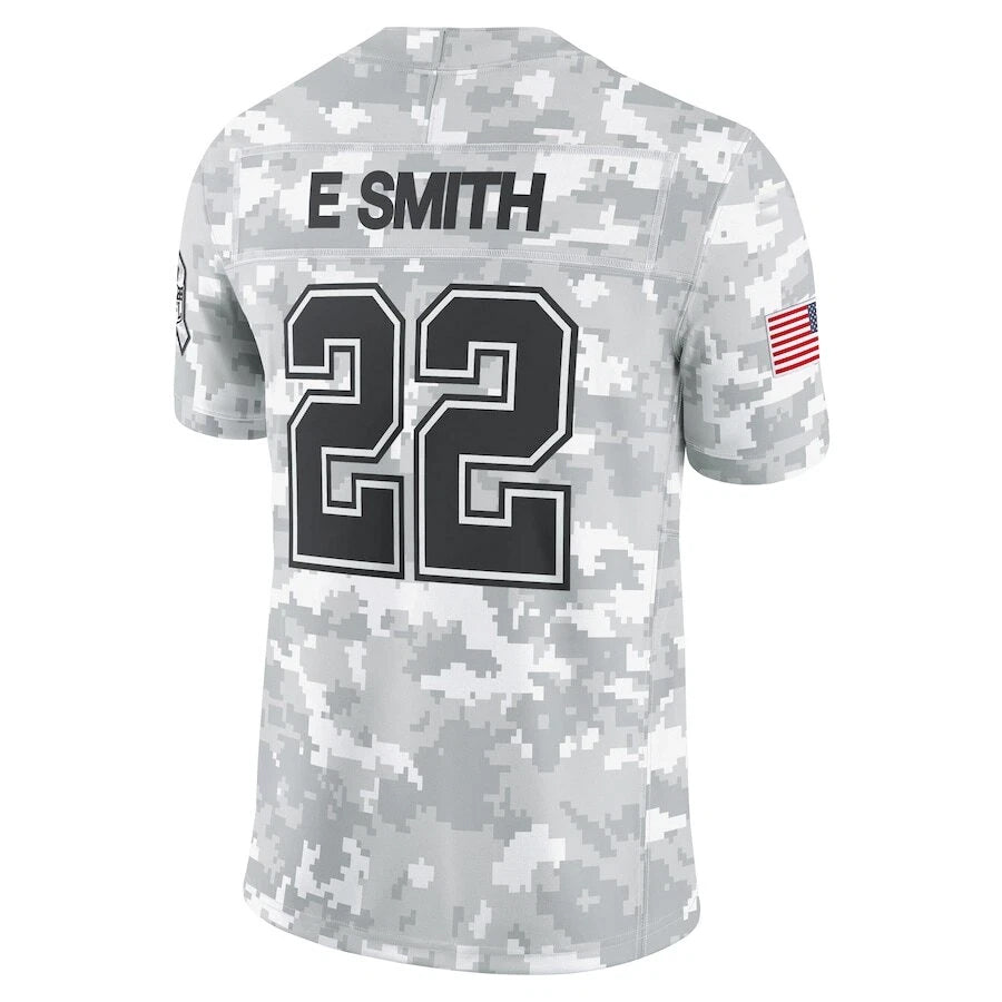 Odoa D.Cowboys #22 Emmitt Smith Player Arctic Camo Salute to Service Limited Stitched Jerseys