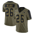 Odoa D.Cowboys #26 DaRon Bland Player Olive Salute to Service Limited Home Game Stitched Jerseys
