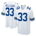 Odoa D.Cowboys #33 Javonte Williams Player White Home Game Stitched Jerseys