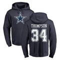 Odoa D.Cowboys #34 Jalen Thompson Player Navy Pullover Hoodies Limited Stitched Jerseys