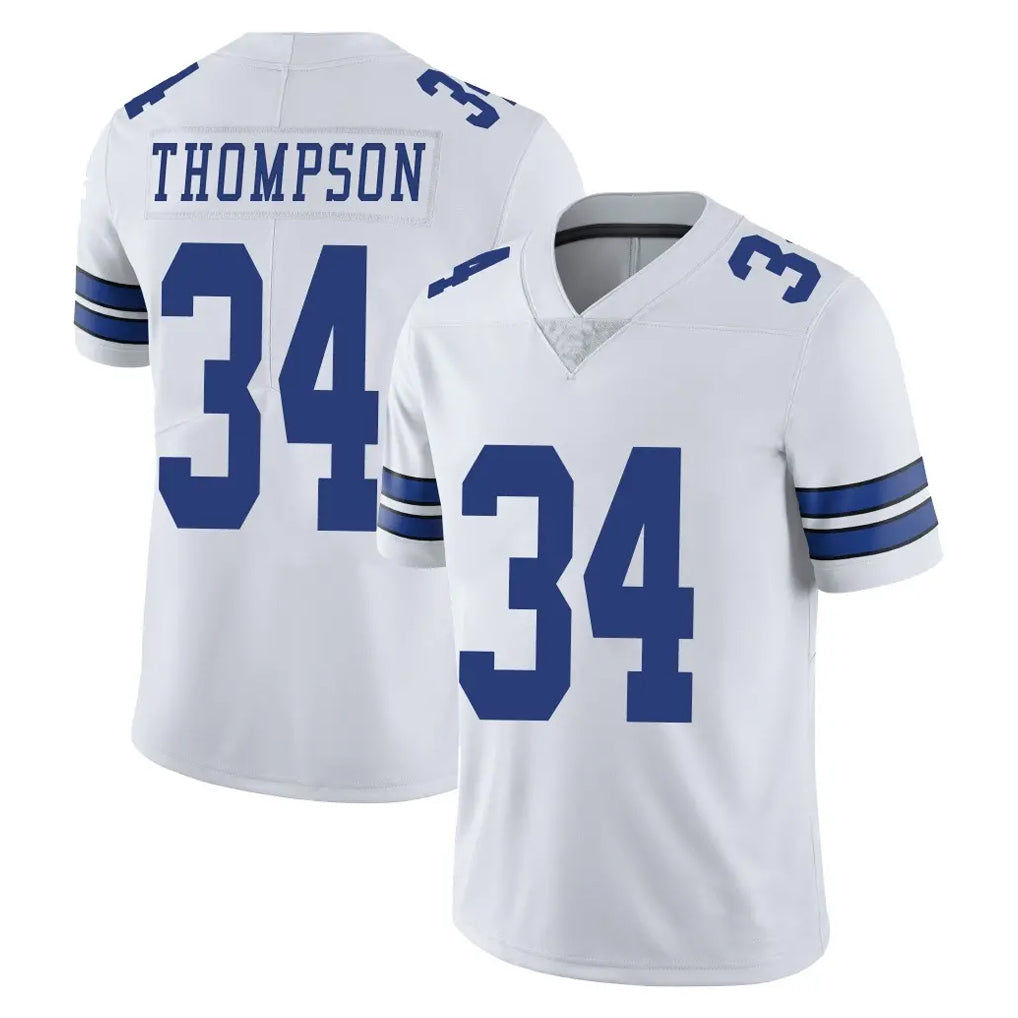 Odoa D.Cowboys #34 Jalen Thompson Player White Vapor Untouchable Limited Home Game Stitched Jerseys
