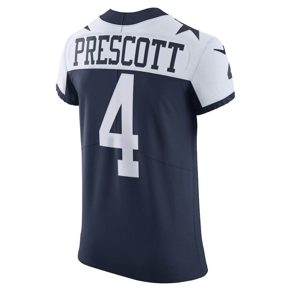 Odoa D.Cowboys #4 Dak Prescott Navy Alternate Vapor Elite Player Stitched Jersey