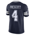 Odoa D.Cowboys #4 Dak Prescott Navy Team Vapor F.U.S.E. Stitched Limited Stitched Jerseys